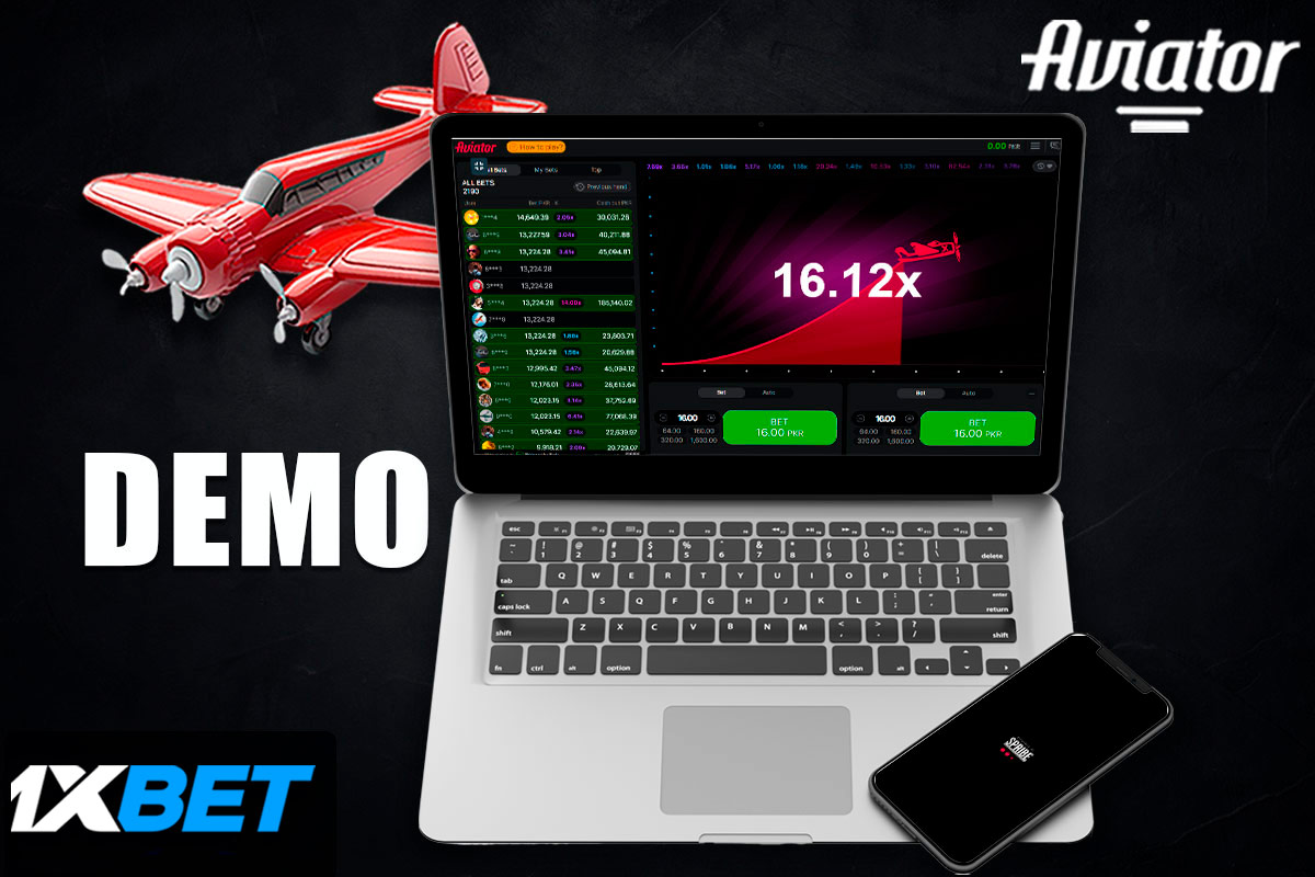 Aviator demo version on Spribe’s website or 1xBet betting platform